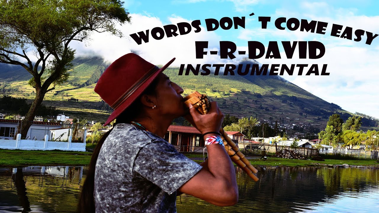 Words don´t come easy instrumental