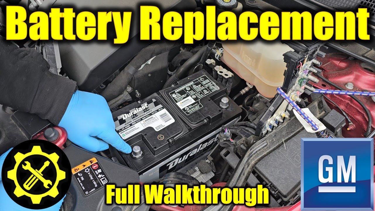 2018 - 2023 Chevy Traverse Battery Replacement - Full Walkthrough!