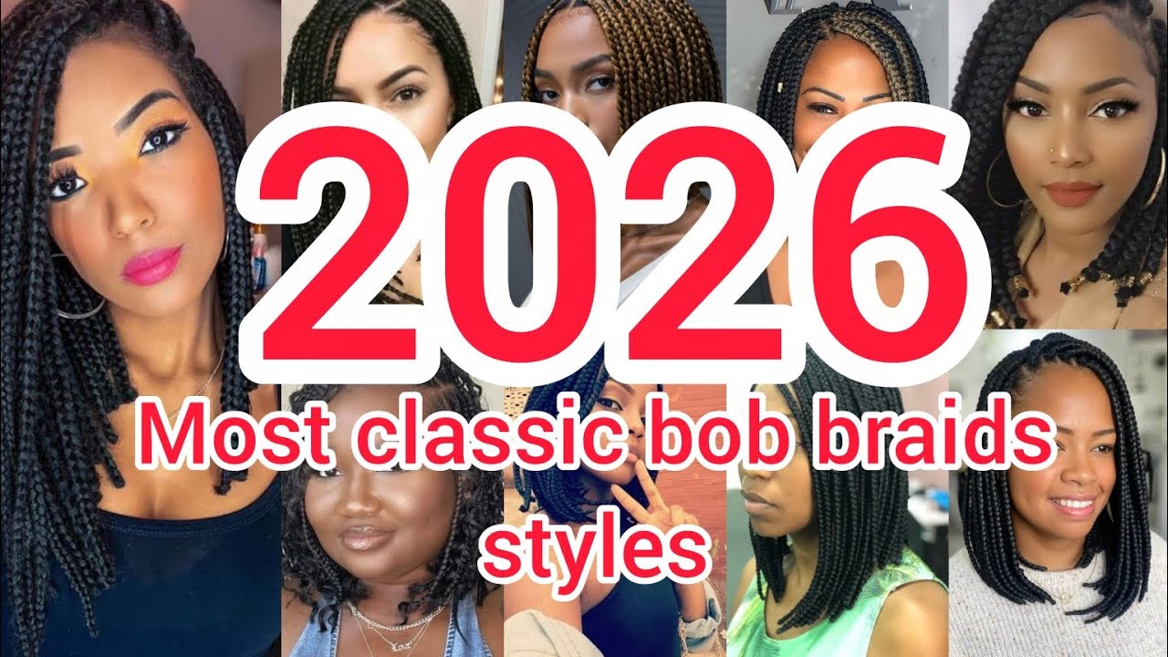 Most classic bob braids hairstyles for black women | Bob Marley styles | Bob braid styles