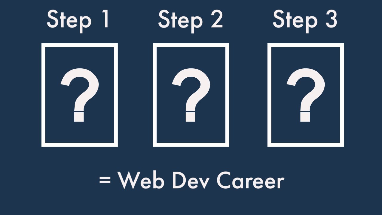 3 Step Plan to Gain Experience & Start a Career in Web Development