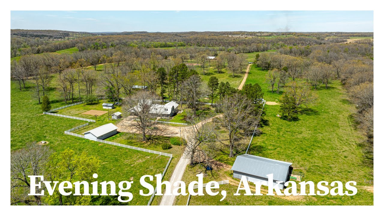Land & Home for Sale | 102 Carpenter Road Evening Shade, AR 72532