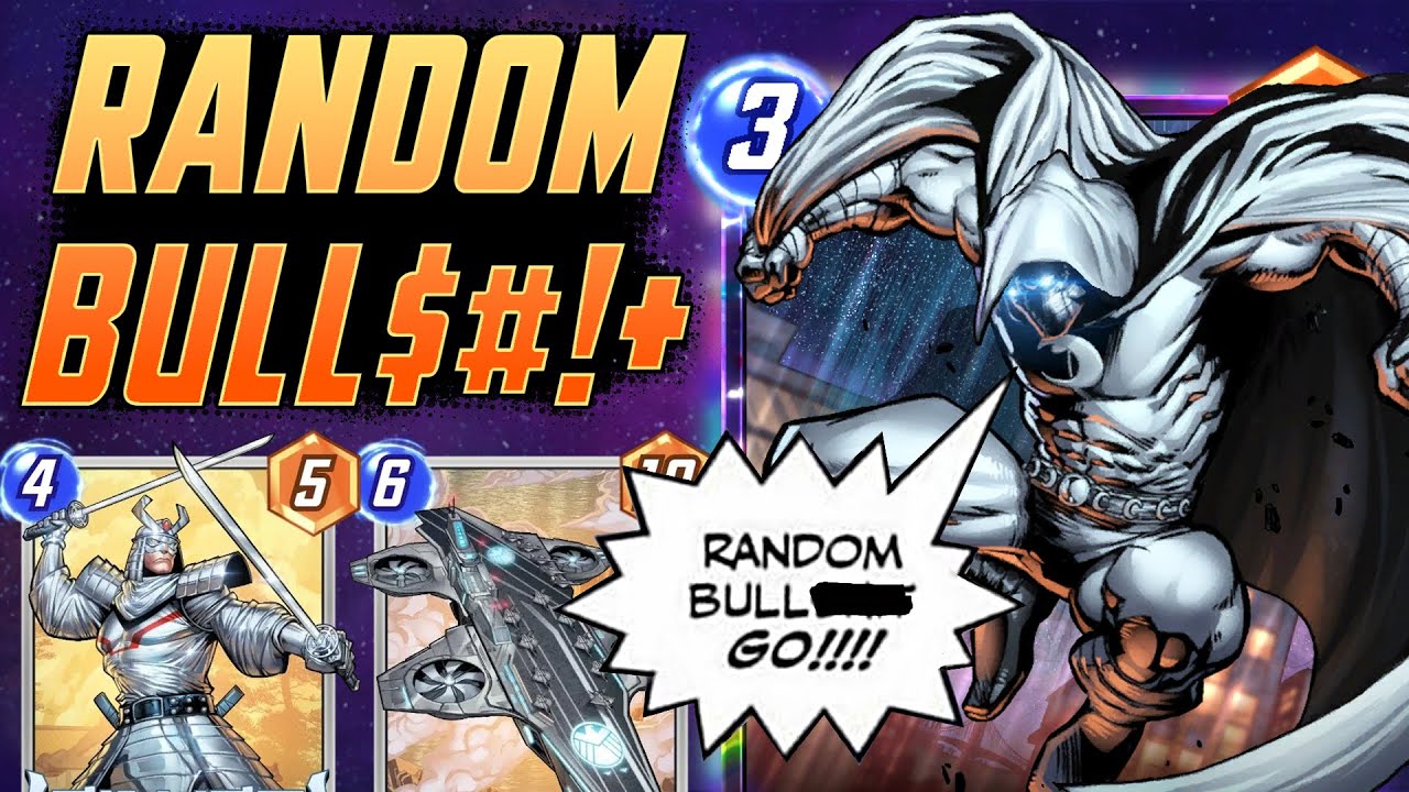 RANDOM BULL**** GO!!!! ...how does this win so much...