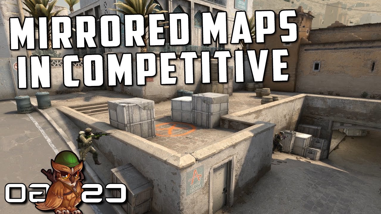 Соревновательный CS:GO, но зеркальные карты