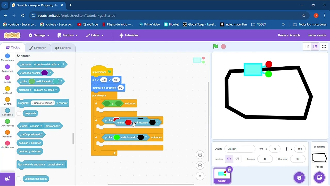 Scratch-robot sigue líneas