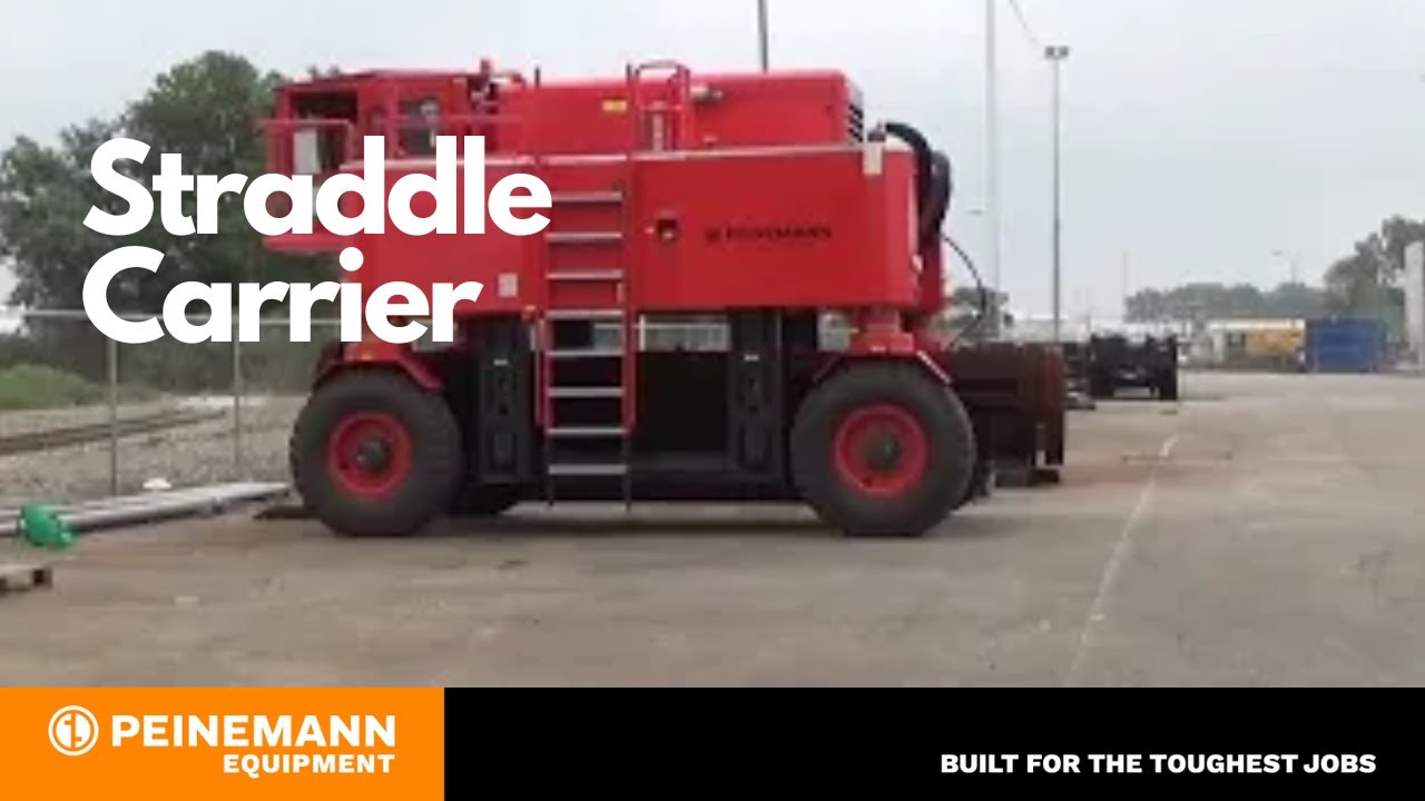 Straddle Carrier - Peinemann Equipment