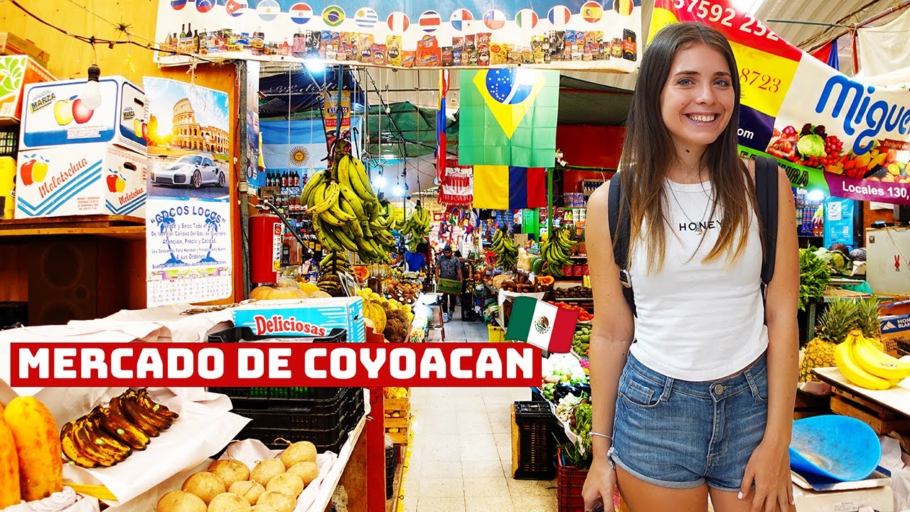 ¿El mejor MERCADO de CDMX? | Mercado de Coyoacán, mucha VARIEDAD y GASTRONOMÍA