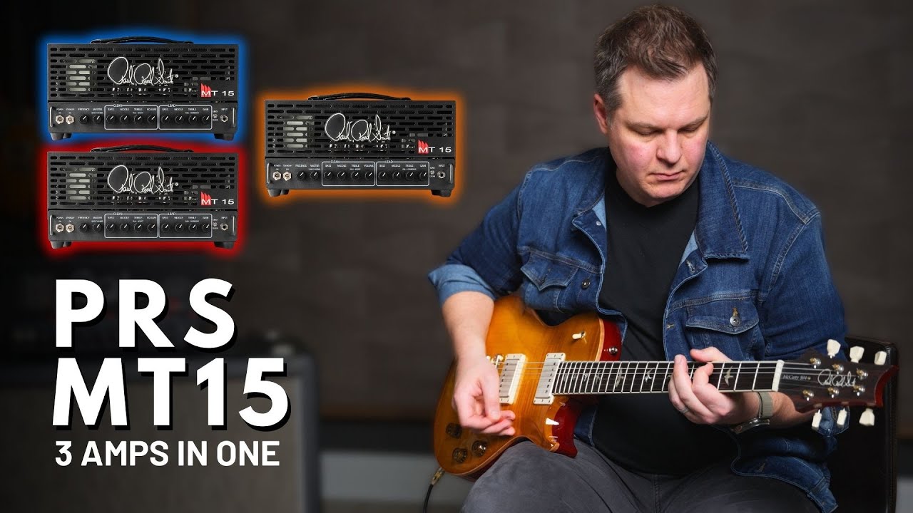 PRS MT15 (version 2) // Three amps in one (and they're all GREAT)