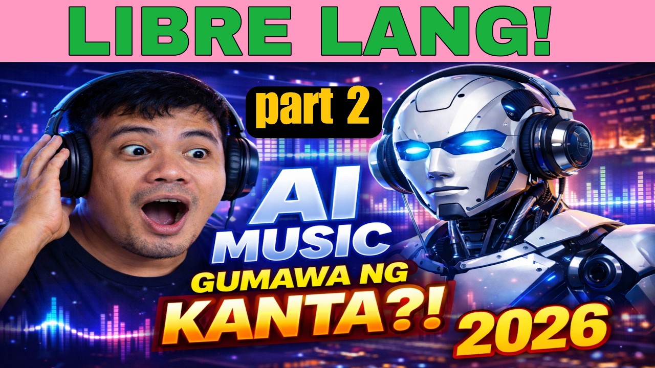 Paano Gumawa ng Sariling Kanta Gamit ang AI Music (TAGALOG) | 2026 Tutorial part 2