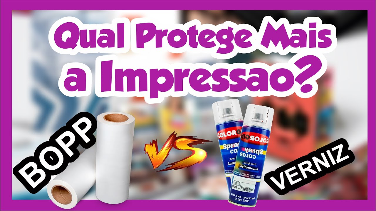 Teste de Impressão BOPP vs VERNIZ