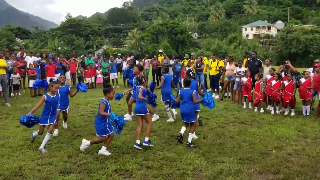 Layou Government School Sports Day Cheerleading Danceoff(Blue House)