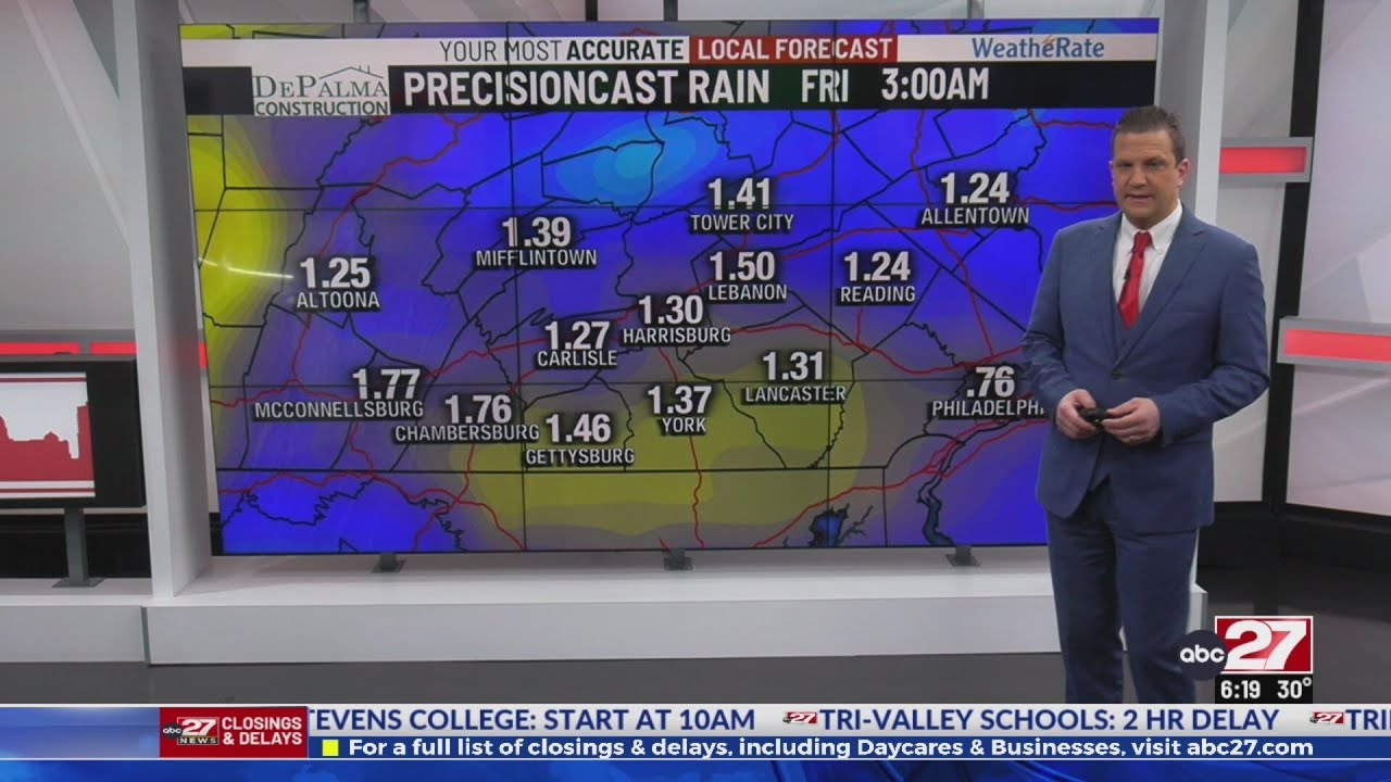 Brett's Tuesday Morning Daybreak Forecast