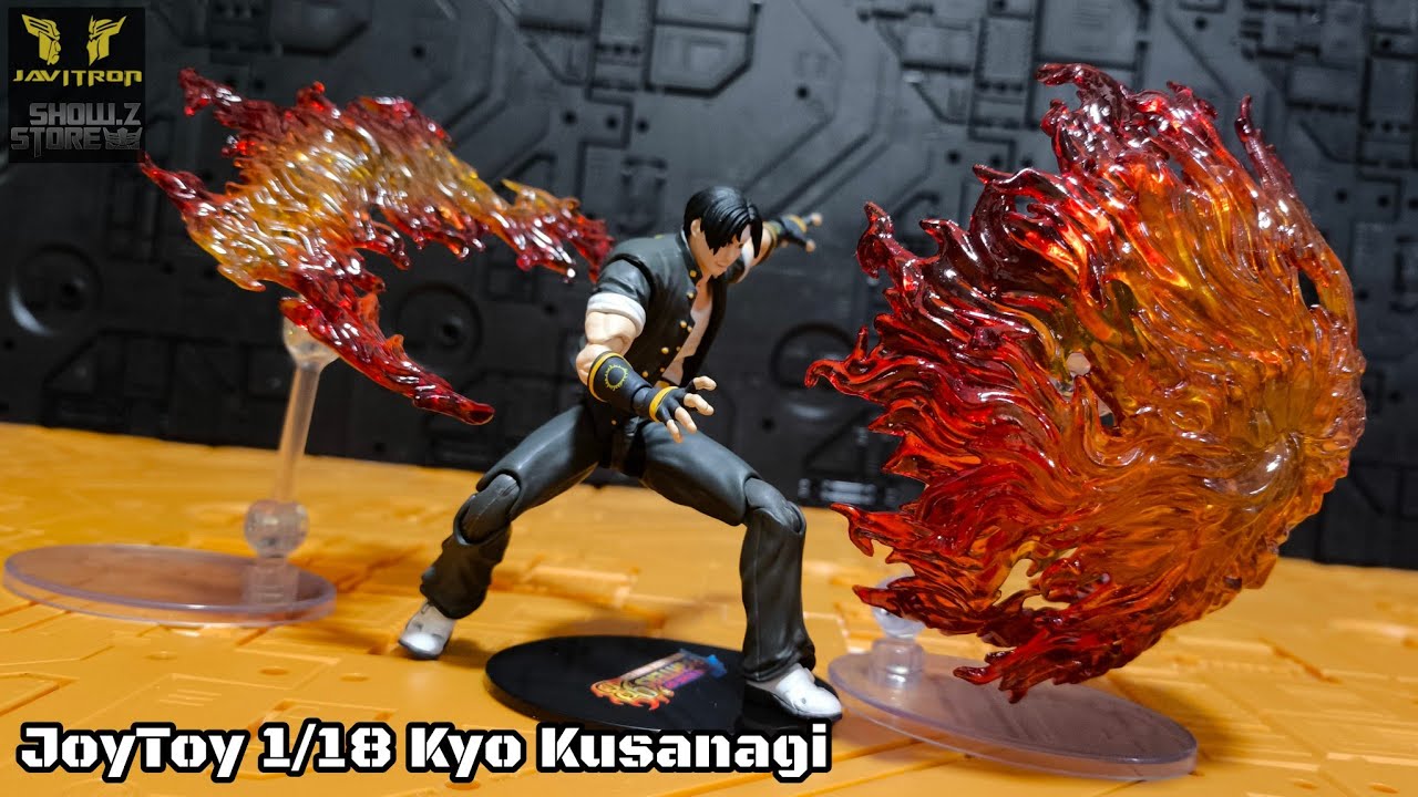 Review JoyToy JT01420 1/18 KOF 98UM Hero Team Kyo Kusanagi SNK Javitron @ShowZStore 