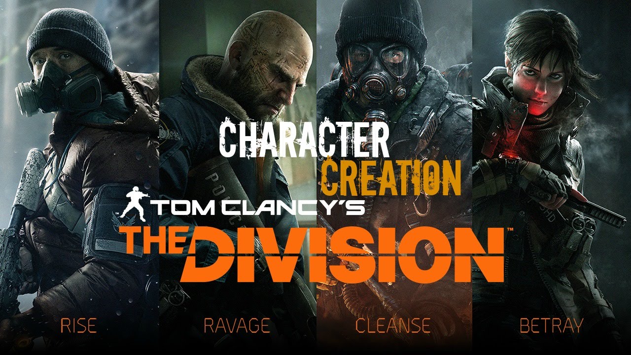 Character Creation - Tom Clancy's The Division