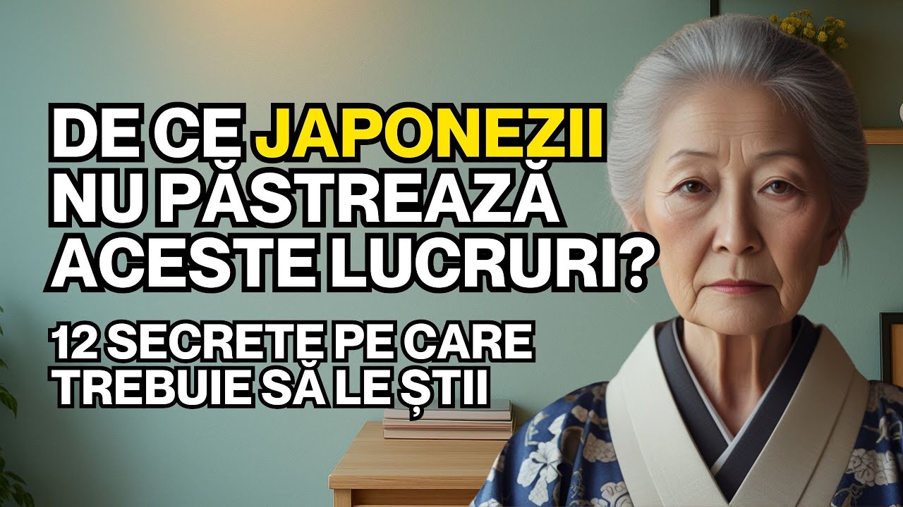 De Ce Japonezii Nu Păstrează Aceste Lucruri? | 12 Secrete Pe Care Trebuie Să Le Știi