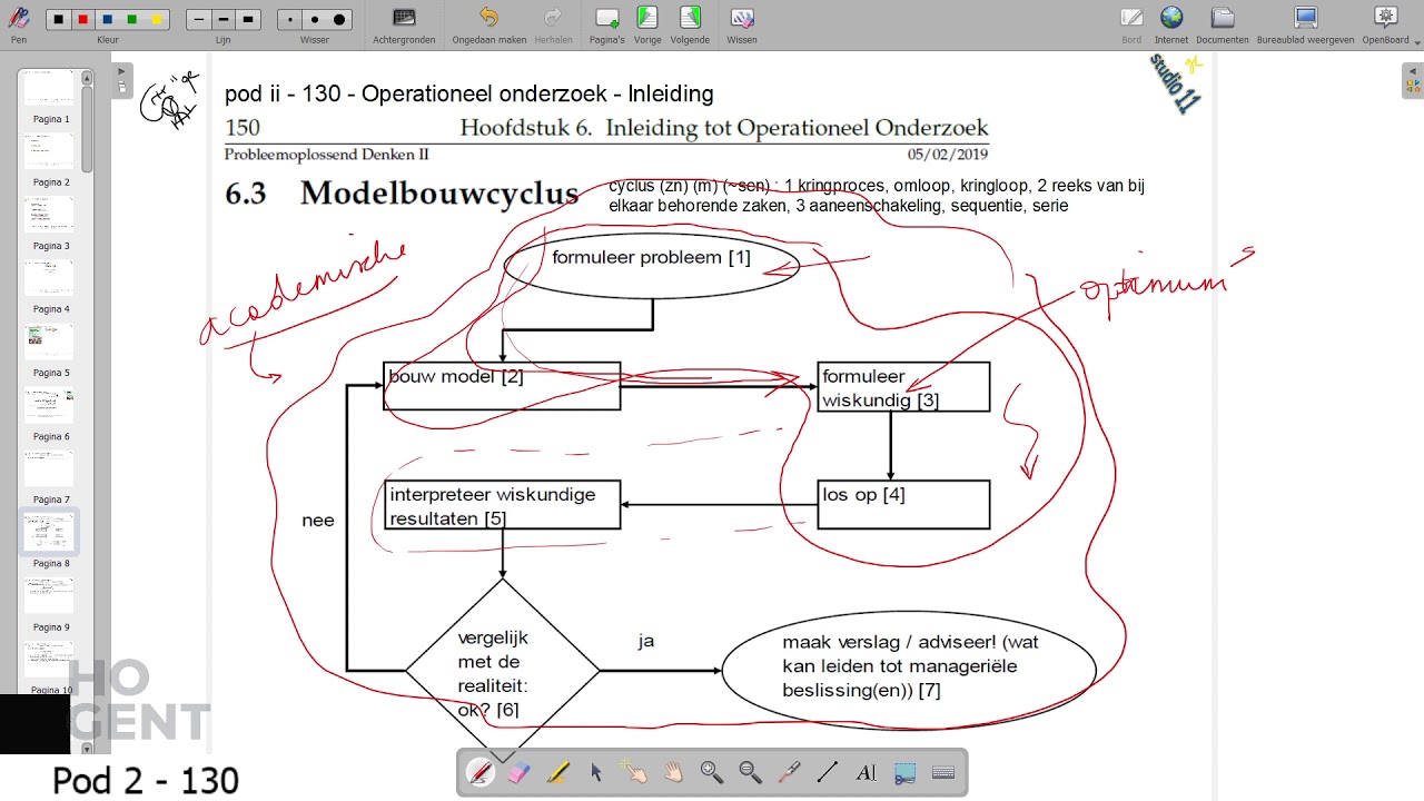 [Pod ii - 130] - OR - Operationeel onderzoek - Operations Research