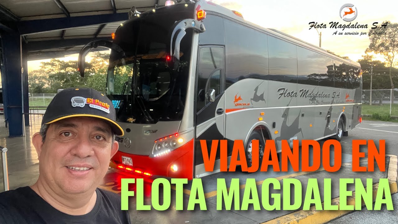 Viajando en Flota Magdalena #FlotaMagdalena #autobuses #Colombia