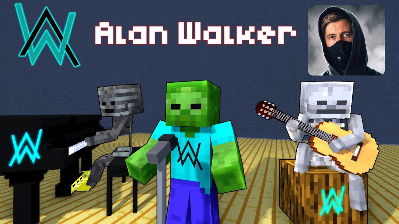 Monster School: Alan Walker The Spectre - A Minecraft Music Video