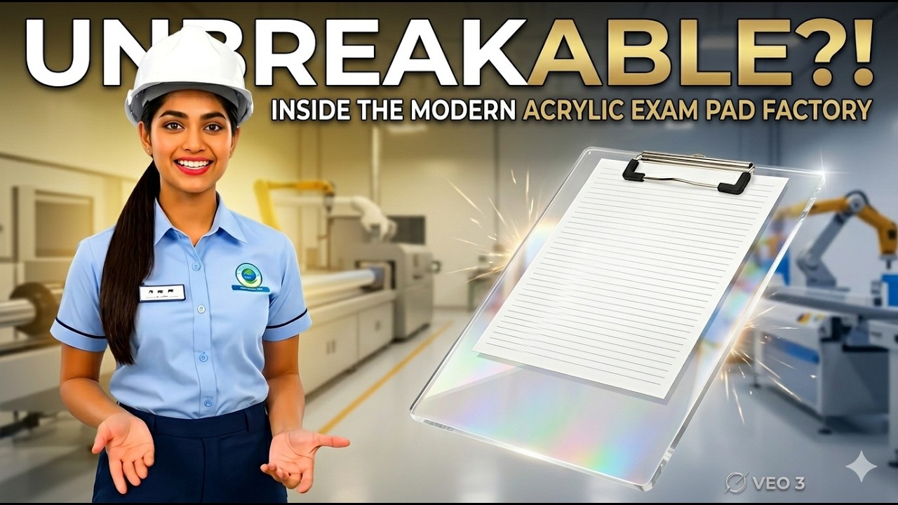 How It&rsquo;s Made: Transparent Acrylic Exam Pads | Modern Factory Tour
