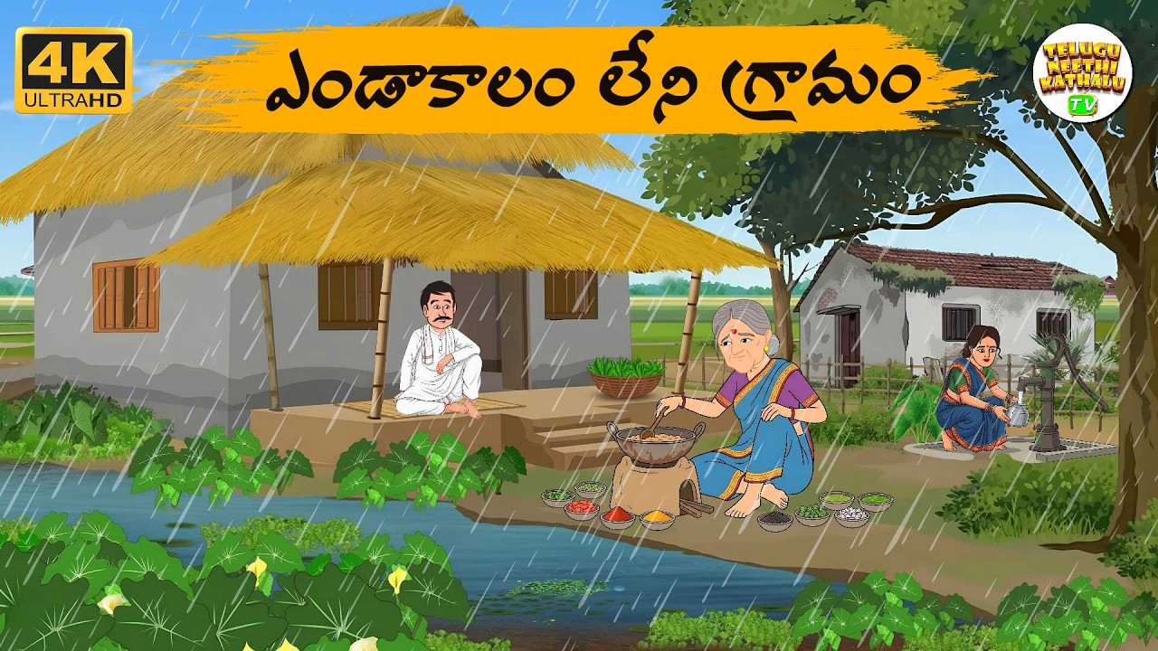 Telugu Stories - ఎండాకాలం లేని గ్రామం  - Telugu Moral Stories | Telugu Neethi Kathalu Tv