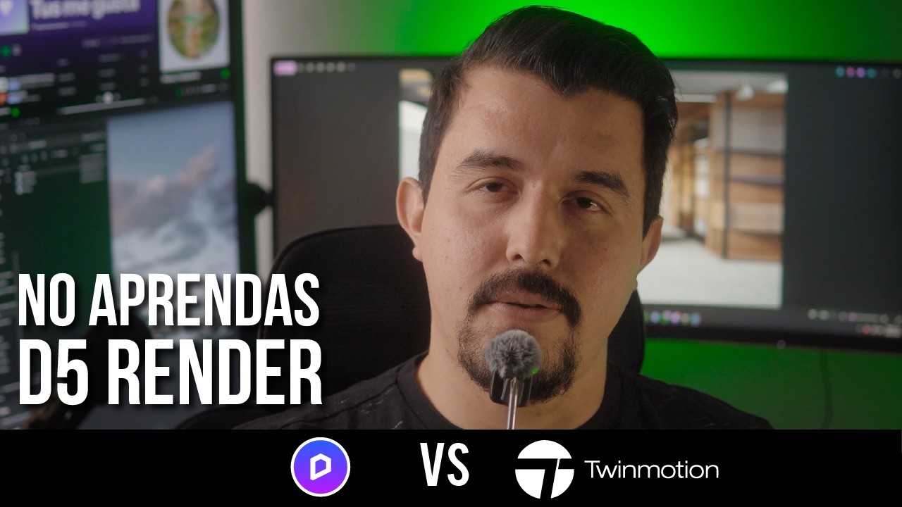 D5 RENDER 2.10 vs TWINMOTION 2025 | Mi sincera opini&oacute;n