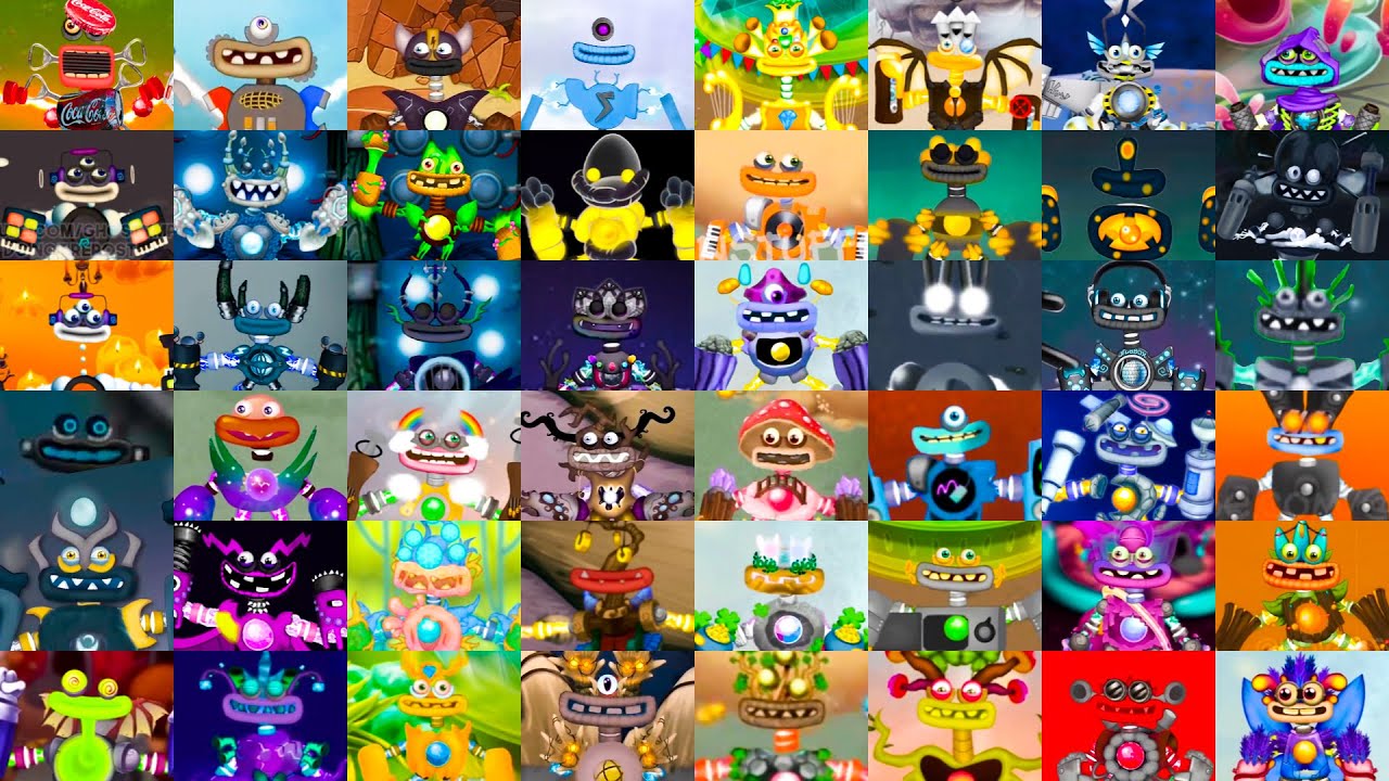 All 100 Epic Wubboxes In The Game | My Singing Monsters Epic Wubbox on ALL Islands (+Fanmade)