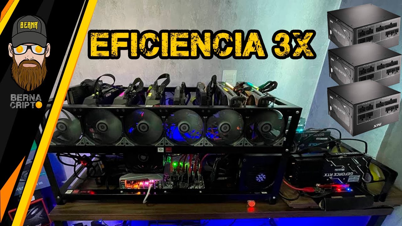 REDIMENSIONEI A RIG DA MANEIRA MAIS EFICIENTE UTILIZANDO 3 FONTES GOLD + CONCURSO DE 1 ETH 😱😱