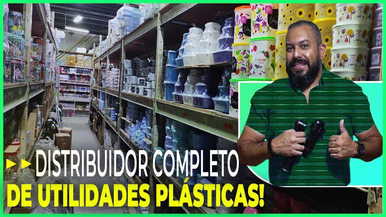 UTILIDADES PLÁSTICAS PARA LOJA DE VARIEDADES! DISTRIBUIDOR! #575