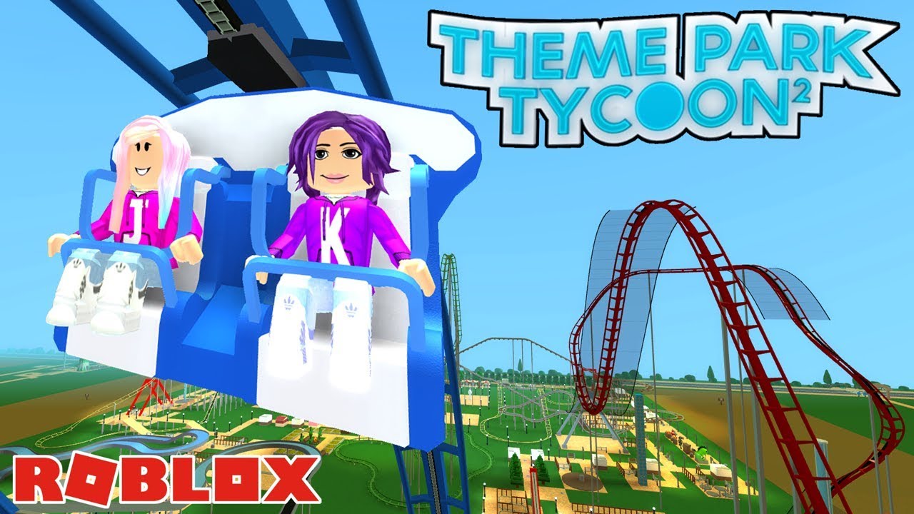 BUILDING ROLLER COASTERS! 🎢 / Roblox: Theme Park Tycoon 2