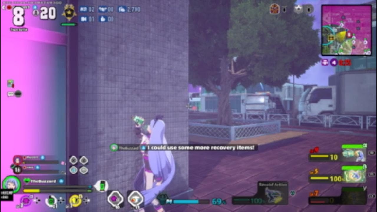 (My Hero Ultra Rumble) 9.1K Damage and 7 K.O.'s with Support Nejire!