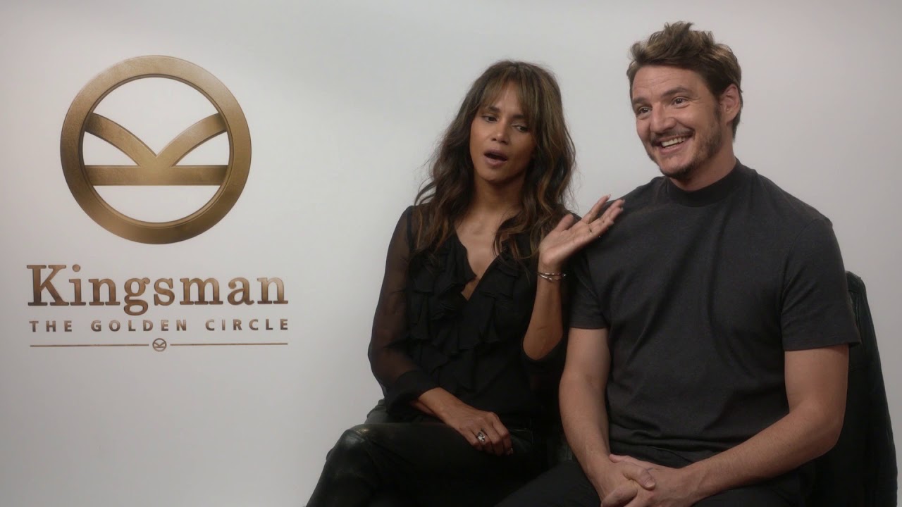 Pedro Pascal and Halle Berry discuss making KINGSMAN: THE GOLDEN CIRCLE!