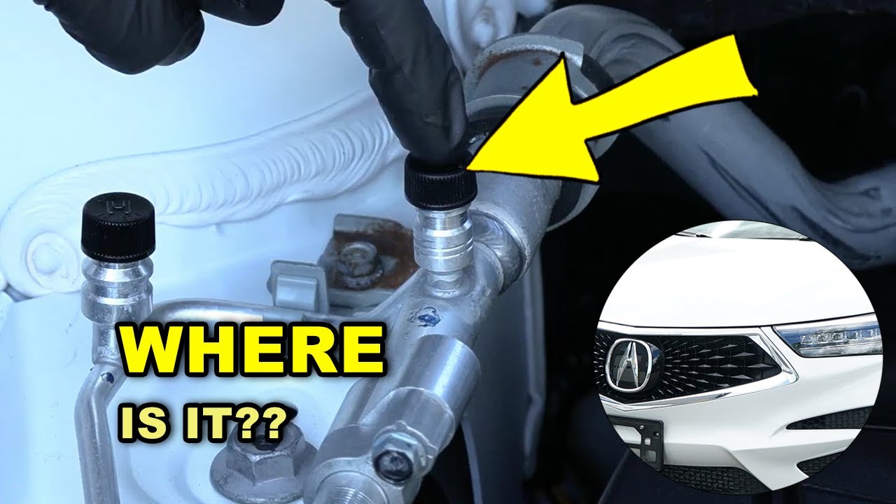 A/C Not So Cool? Locating the AC Pressure Cap on Your Acura RDX (2019-2020)