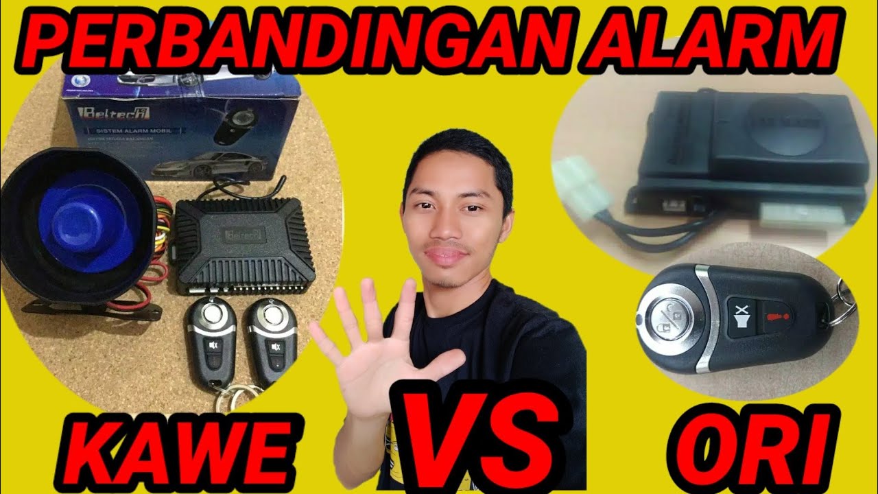 Alarm mobil original- vs universal //fungsi2 dan Perbedaan alarm