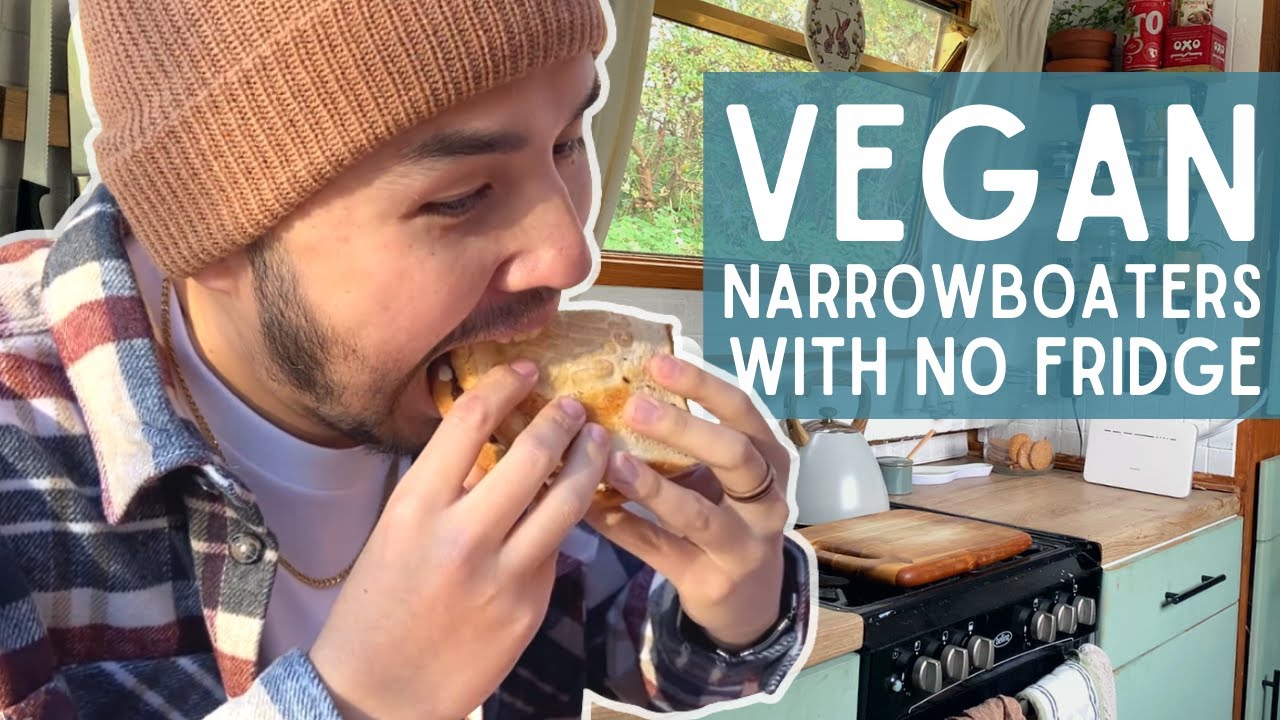 What we eat in a week | Vegan UK narrowboaters with NO FRIDGE!