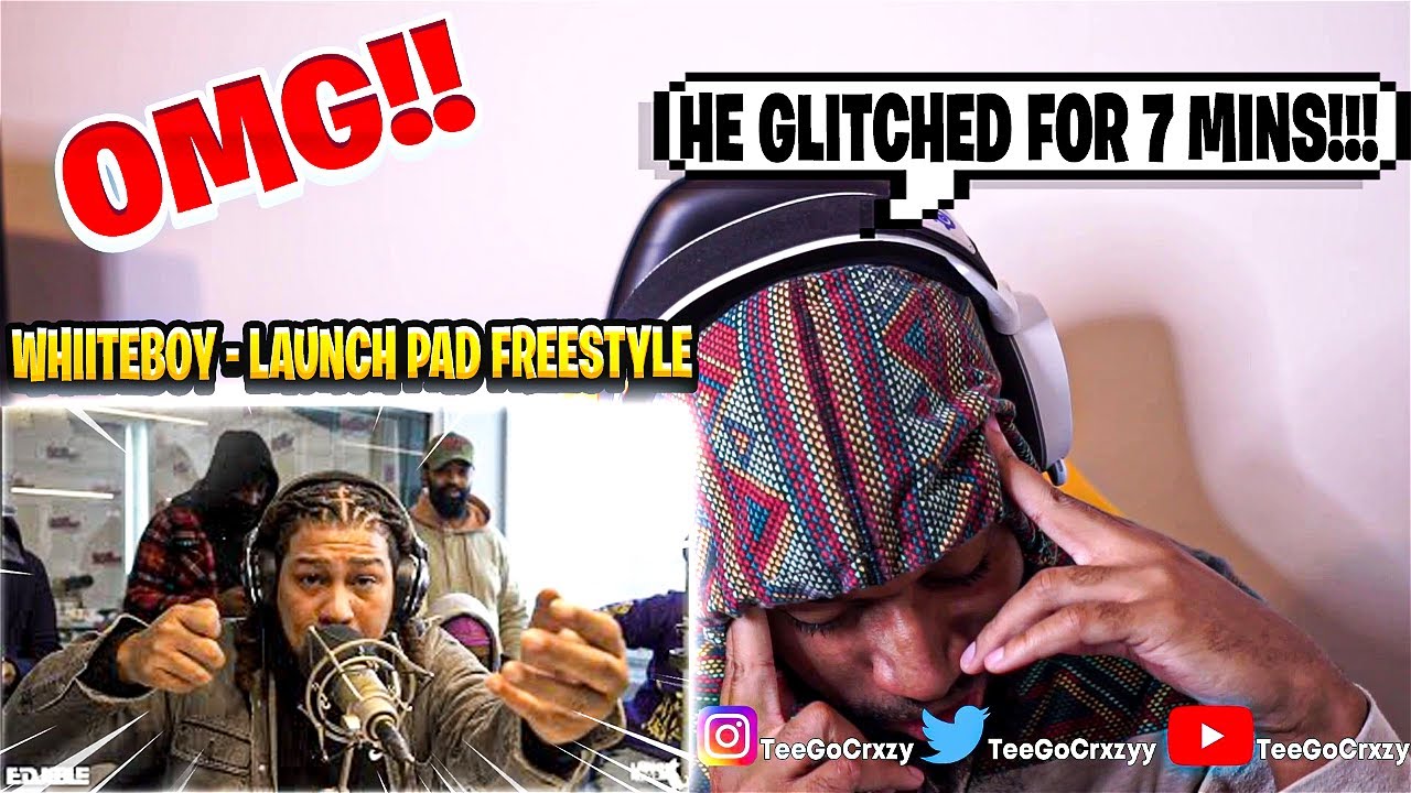 EVERY LINE!!! Whiiteboy @whiiteboyeie7322 Freestyle w/ @DJEDUBBLE on #TheLaunchPad (REACTION)