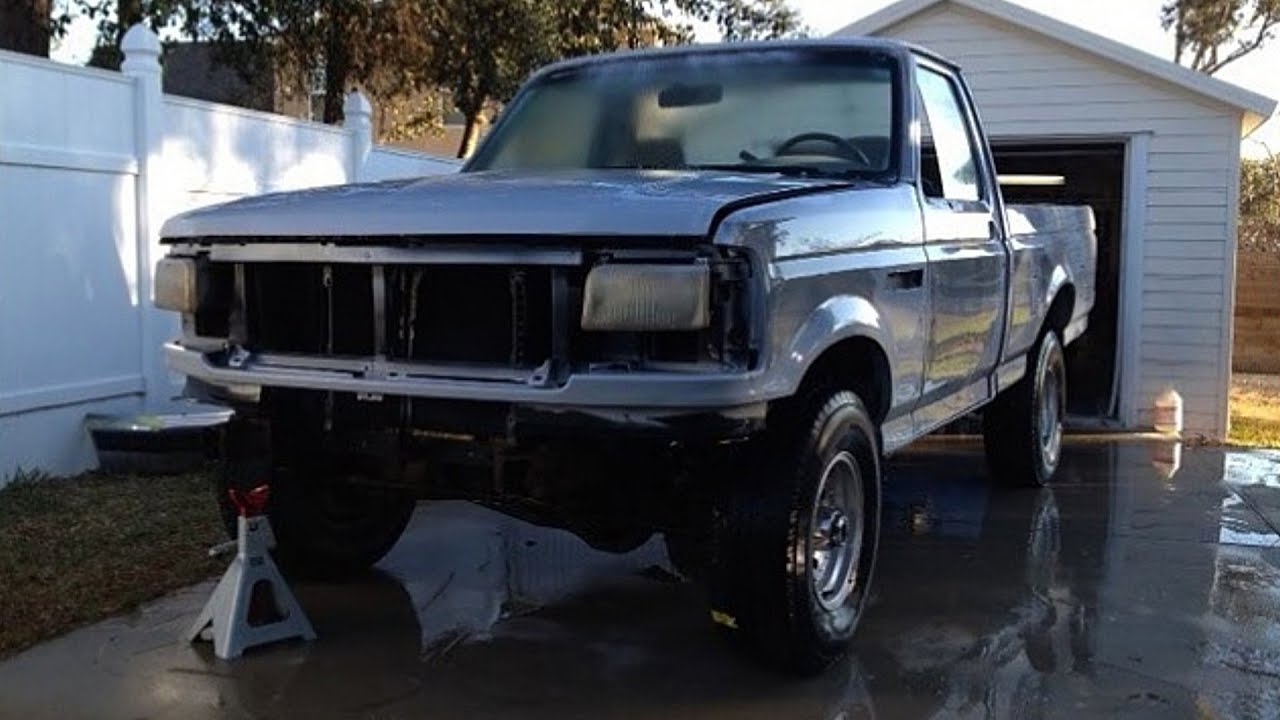 1993 FORD F150 4X4 Pickup Truck Restoration Project