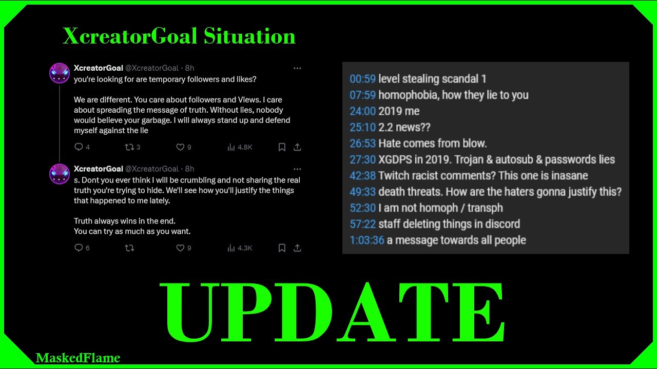 XcreatorGoal Situation [UPDATE]
