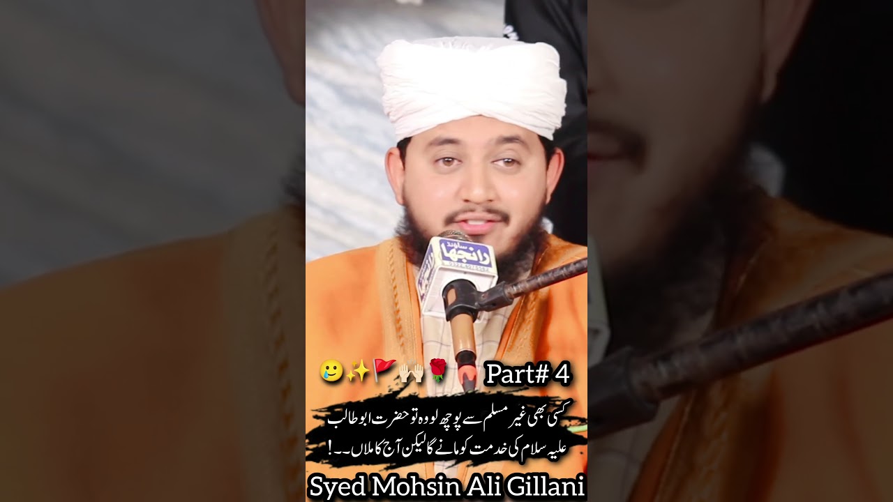 Makkahi dour mein sab say bari khidmat e Rasoolﷺ kis na ki? #islam #ahlebait #molaaliع #abutalibع