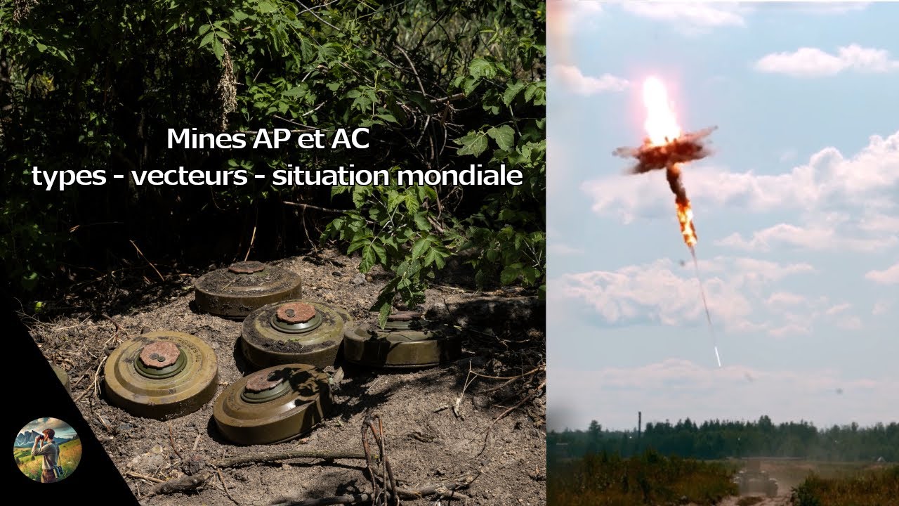 Les mines antipersonnel et antichar - types, vecteurs et situation mondiale