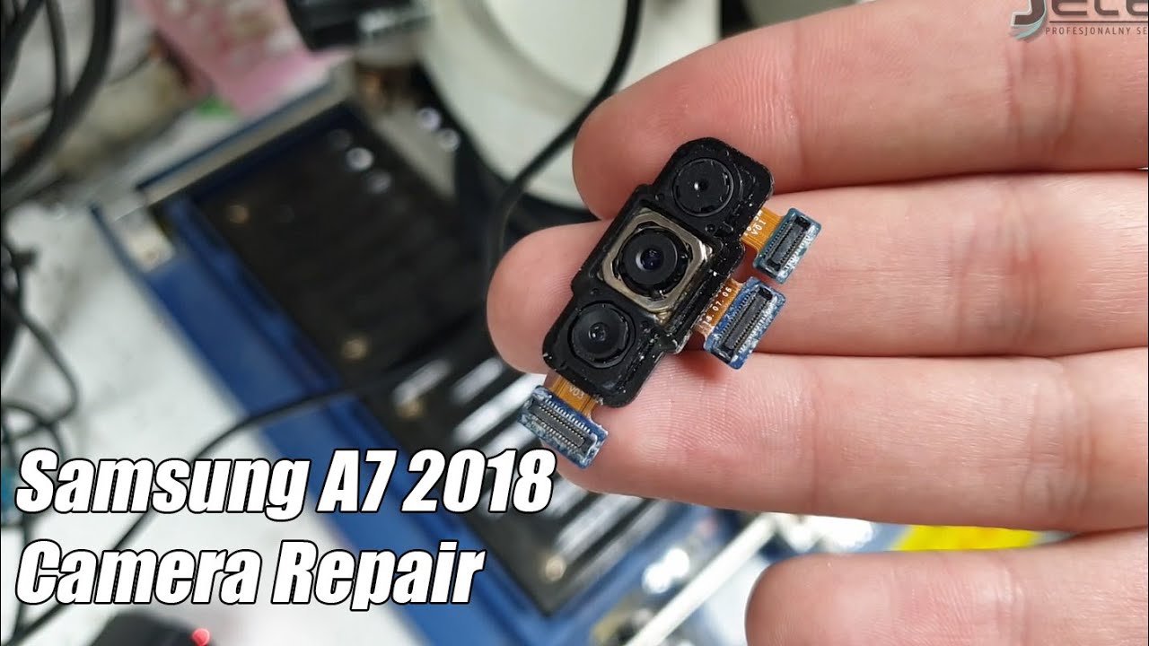 Samsung A7 2018 (A750F) Camera not work After Water Damage Repair Tutorial