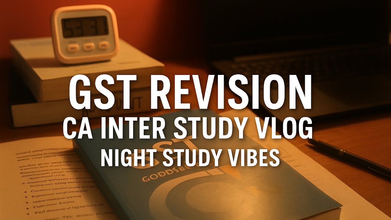 CA Inter Study vlog 📚| Night Routine + Productive Session 🔥 #productivity #studyvlog #cainter 