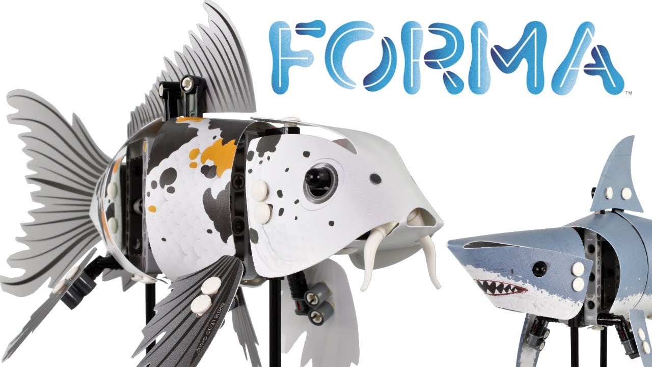 LEGO FORMA Koi and Shark Unboxing, Speed Build and Review!