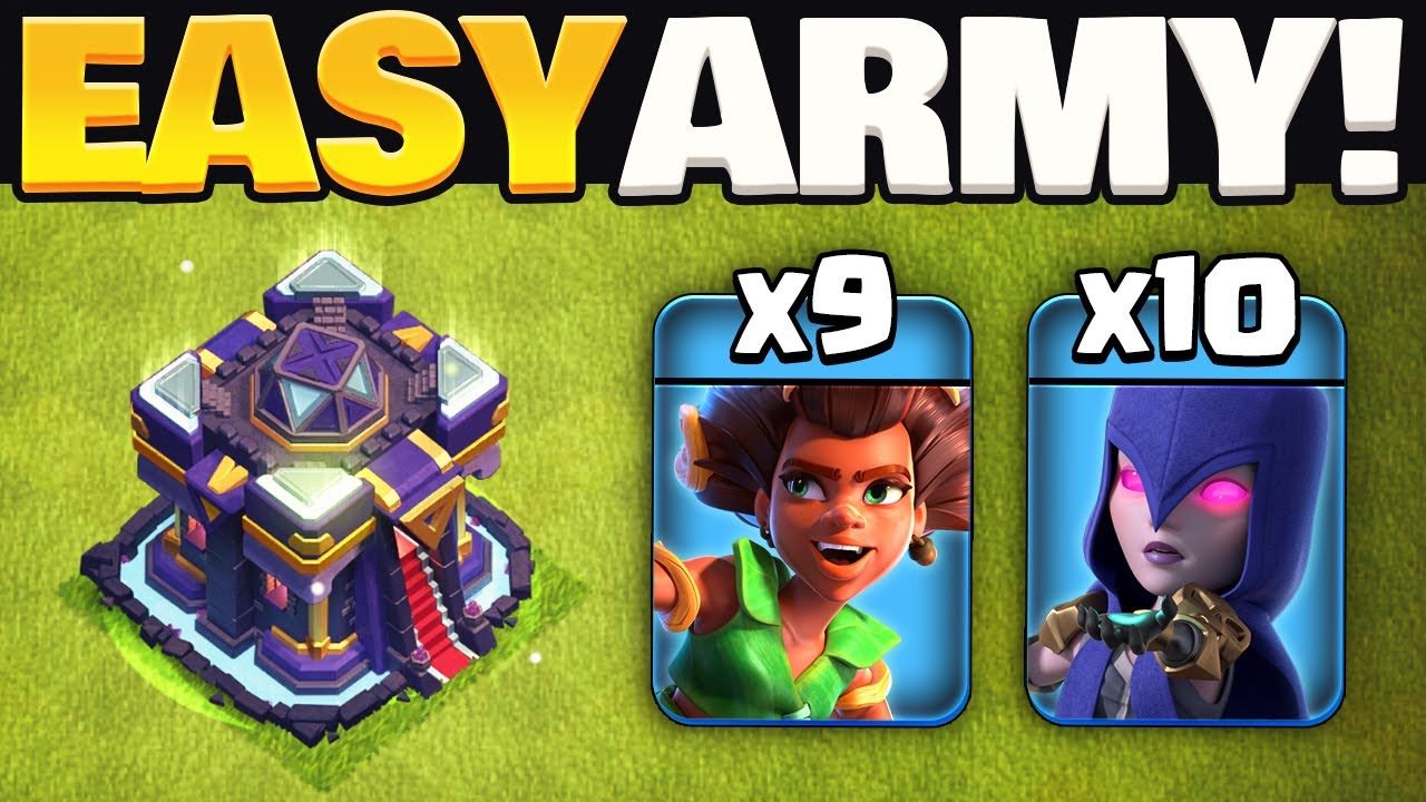 Easy TH15 Root Rider Witch Attack Strategy Explained (Clash of Clans)