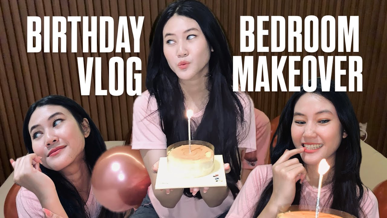 Birthday Bedroom Makeover Vlog | Pinterest Budget Friendly Aesthetic