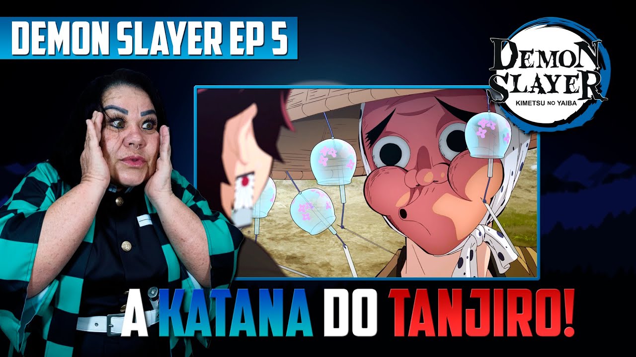 TANJIRO recebe a sua KATANA! 🔥 | SOGRA REAGE: DEMON SLAYER | Kimetsu no Yaiba React 5
