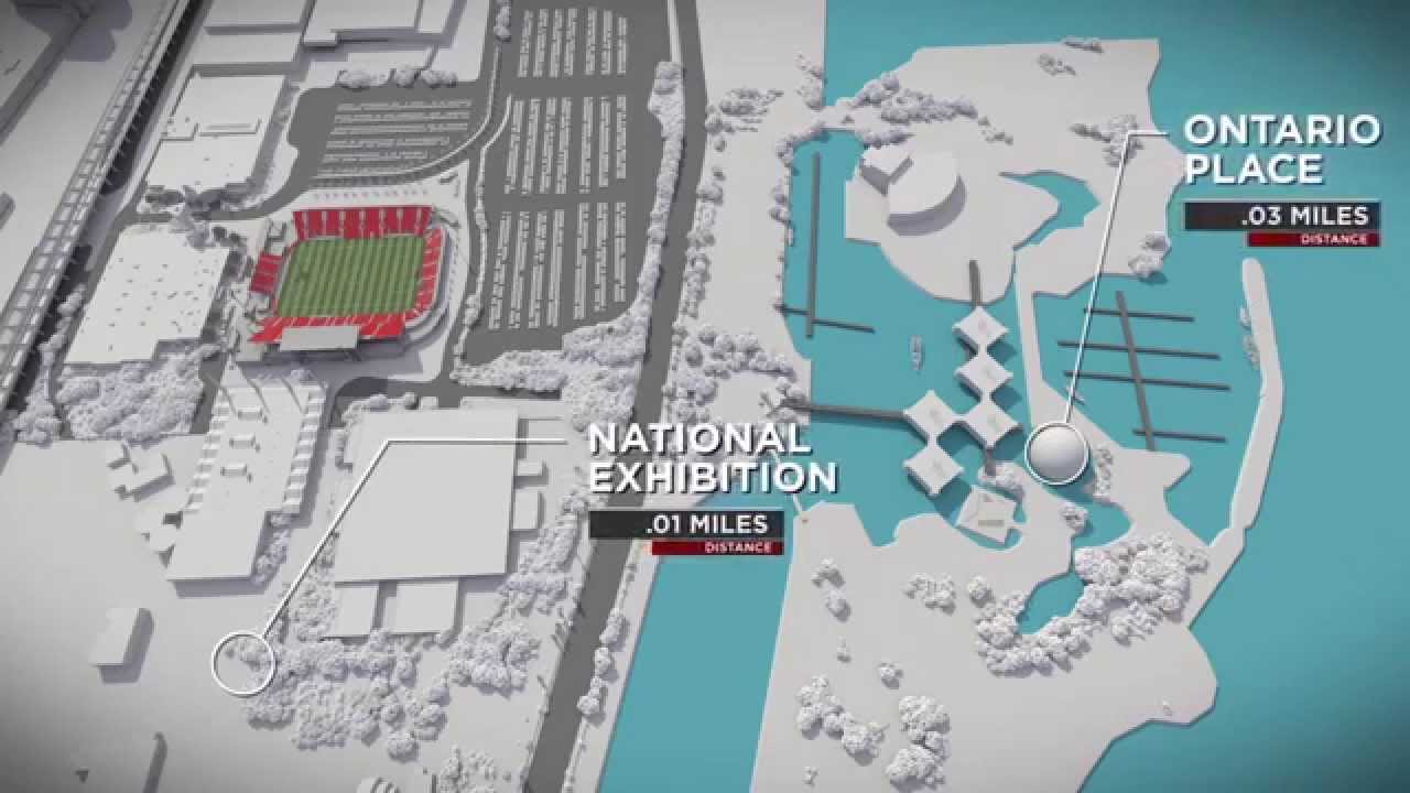 New BMO Field Fly Through