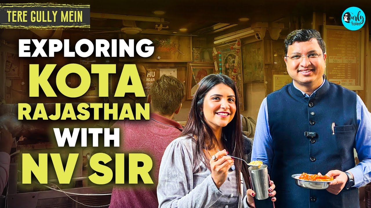Kota Special : Tere Gully Mein With NV Sir | Real Life Jeetu Bhaiya | Ep 92 | Curly Tales