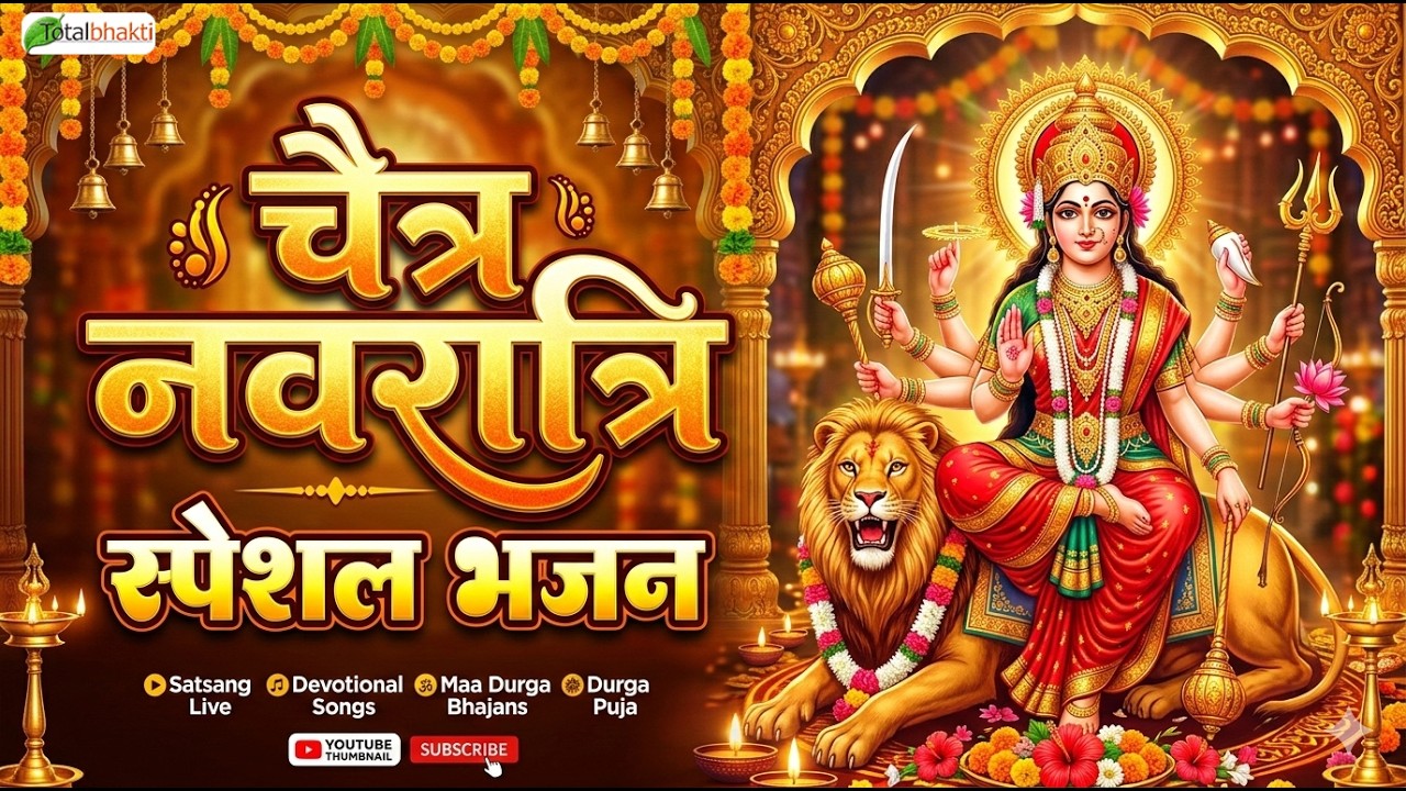 चैत्र नवरात्रि स्पेशल भजन | Chaitra Navratri Special Bhajans | Navratri Festival 2026 | Total Bhakti