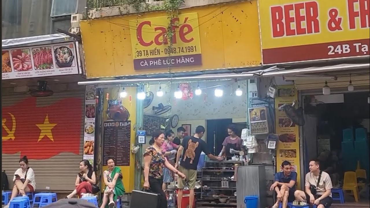 在地人都愛喝的咖啡店-河內謝順街39號（北越導遊私房景點） #hanoi #cafe #vietnam