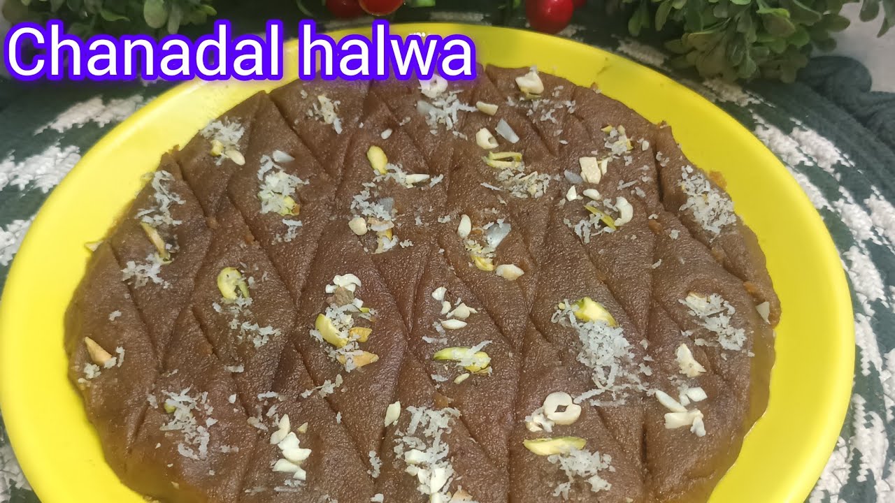 Authentic Chanadal Halwa Recipe Perfect Measurements ke saath l Shabbe Barat Special Chanadal Halwa