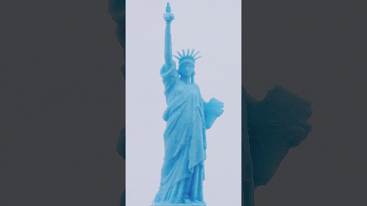 Cetus 2 |3d printed 1:1000 statue of liberty！🗽🗽🗽 